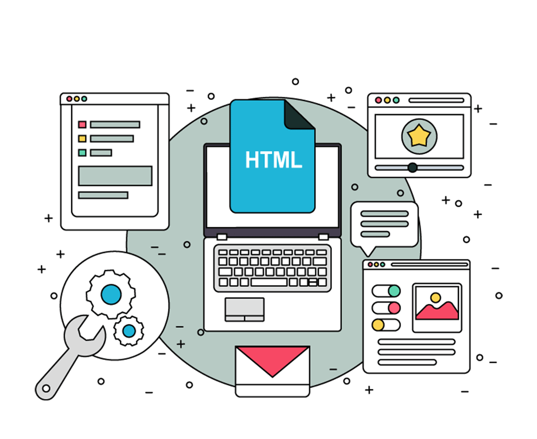 PSD to HTML Frontend Development Service