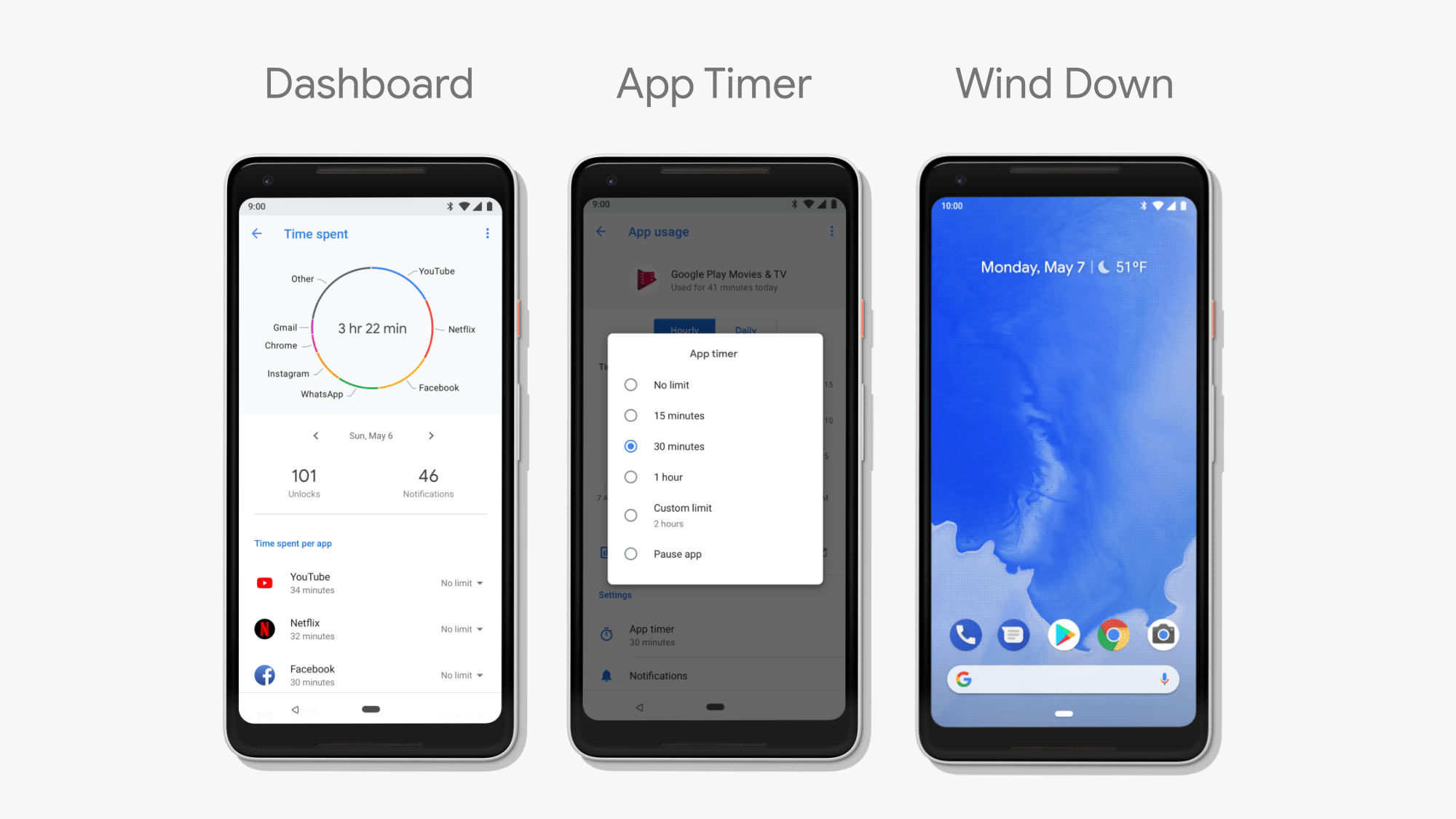 Android P - Wind Down and Do Not Disturb