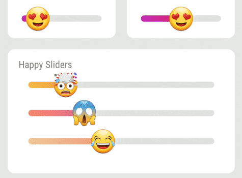Emoji Slider Library